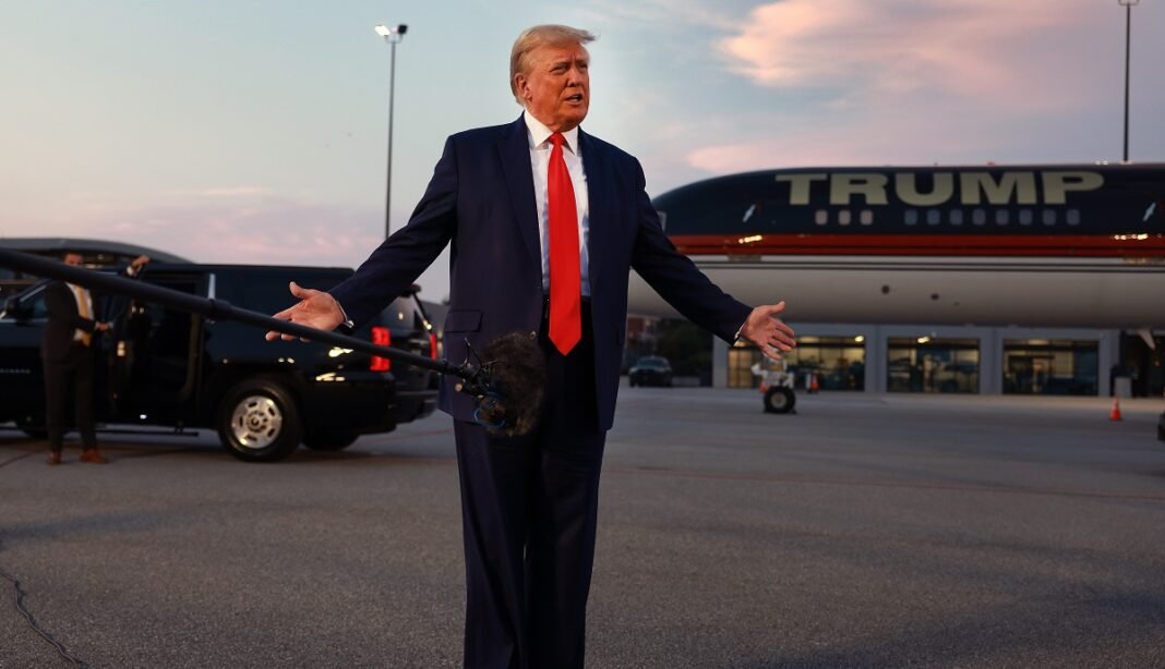 Former President Donald Trump Surrenders To Fulton County Jail In Election Case