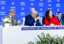 Vjosa Osmani nënshkruan krijimin Bordit të Paqes në krah të Prseidentit Donald Trump, përmëndi edhe Shqipërinë