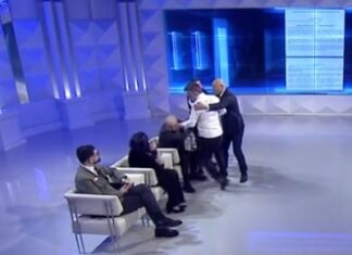 Blendi Fevziu inskenoi dje “rrahjen” e Albatrosit nga Berat Buxhala!?