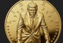 Miratohet monedhë ari me portretin e presidentit amerikan