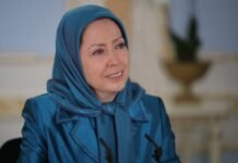 Liderja e muxhahedinëve të Manzës të Shqipërisë Maryam Rajavi, përshëndet mundësitë për liri të udhëhequra nga Donald Trump