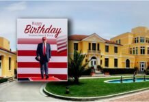 Ambasada Amerikane në Tiranë uron Presidentin Trump për ditëlindje: Një patriot i palodhur që lufton çdo ditë për vendin që e don fort