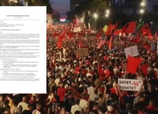 “Nga dorëheqja e Ramës te qeveria teknike”/ Qytetarët letër ambasadave perëndimore: 5 kërkesat e panegociueshme të protestuesve