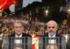 100 000 qytetarë mbushin rrugët e Tiranës, kërkojnë arrestimin e Edi Ramës dhe Sali Berishës…