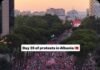 Dita e 35-të e protestës, organizatorët: Mbi 500 000 shqiptarë në shesh