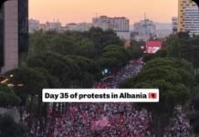 Dita e 35-të e protestës, organizatorët: Mbi 500 000 shqiptarë në shesh