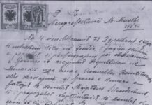 Përfaqësuesit e Nënprefekturës Malësi e Madhe që ju drejtuan Asamblesë Kushtetuese të vitit 1928 që Shqipëria të shpallej Mbretëri dhe Ahmet Zogu- Mbret i Shqiptarëve.