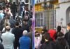 Përshkallëzohet protesta, studentët shkulin kangjellat e pllakat, thyejnë xhamat e Ministrisë së Arsimit