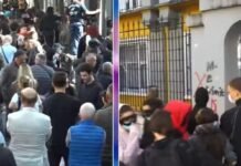Përshkallëzohet protesta, studentët shkulin kangjellat e pllakat, thyejnë xhamat e Ministrisë së Arsimit